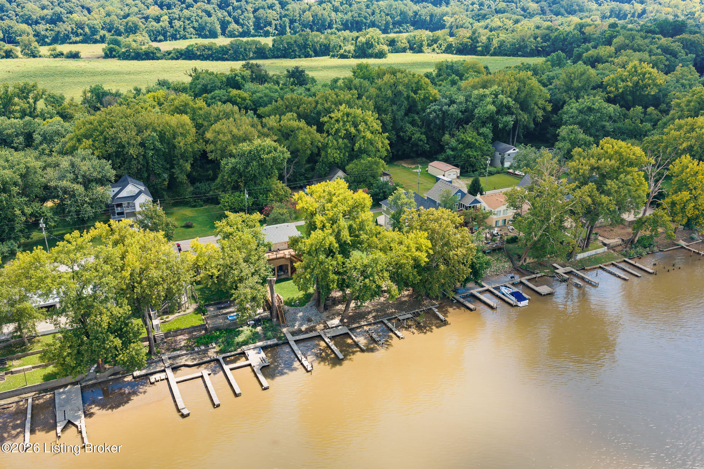 1510 Riverside Drive Prospect, KY 40059 - Photo 53 of 57 1510 Riverside Dr_Aerials_and_Docks-8