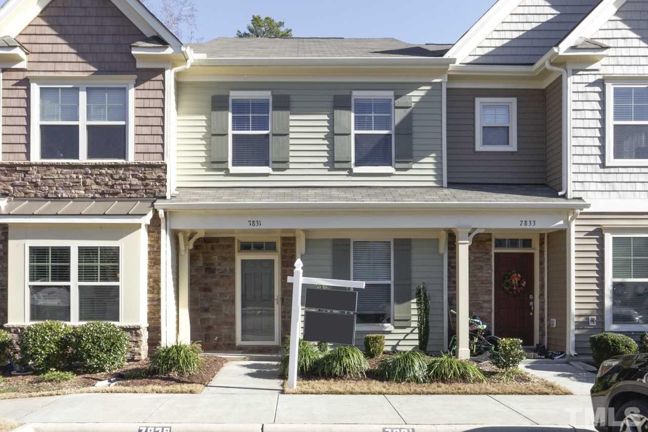 7831 Allscott Way Raleigh, NC 27612 - Photo 7 of 7 MOVE-IN READY town home in Glenwood North! Conveniently located, well maintained home with a spacious open floor plan includes HARDWOODS throughout the first floor and NEW CARPET throughout the second floor. FRESH PAINT throughout. WELCOME HOME!