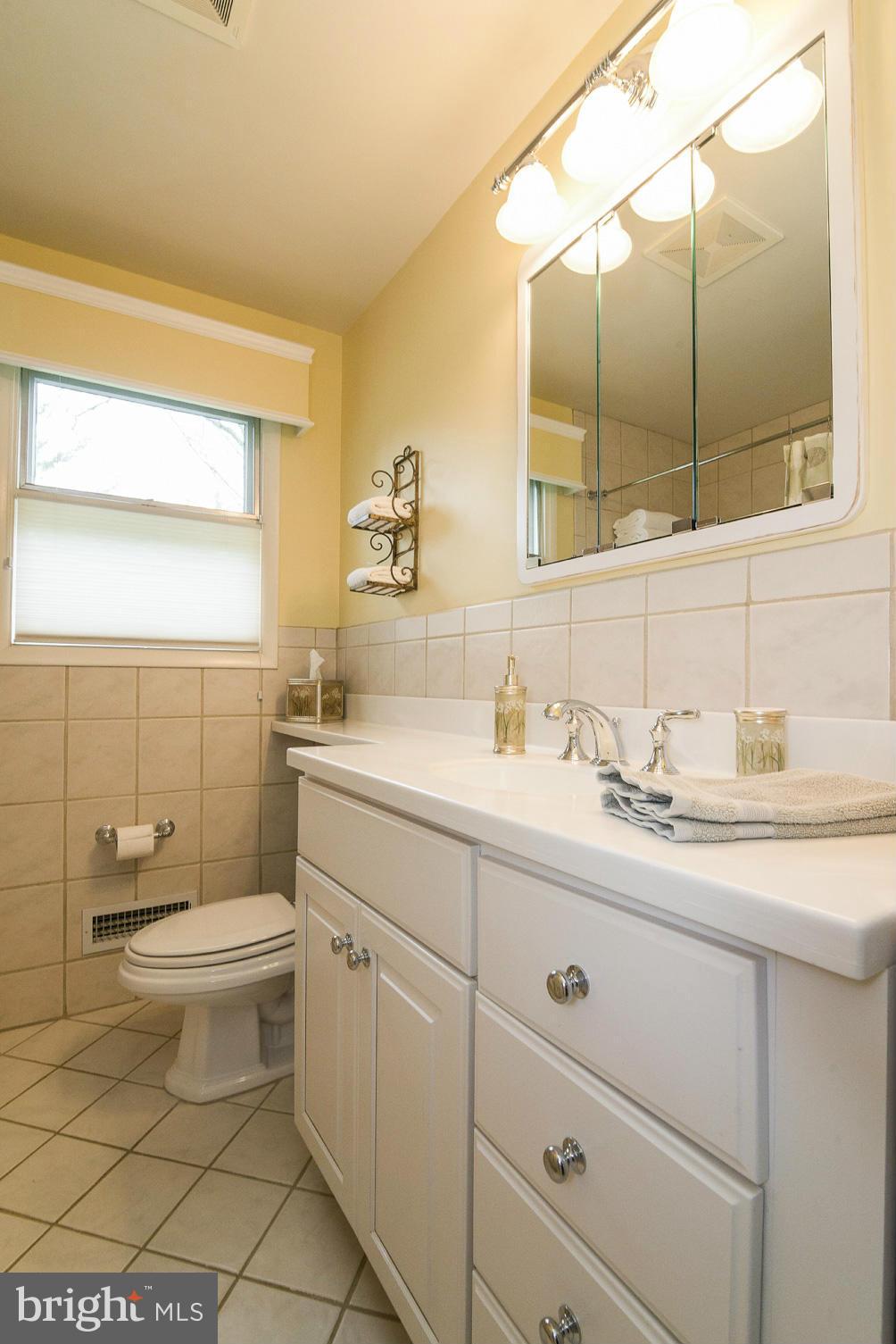 1200 Doves Cove Road Baltimore, MD 21286 - Photo 17 of 25 a bathroom with a toilet a sink and mirror