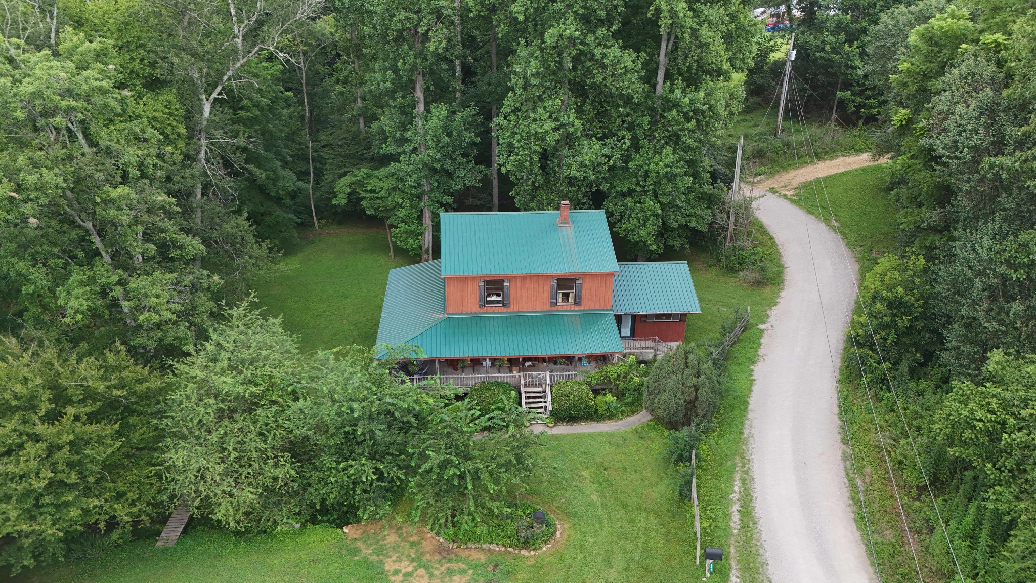 340 Christian Community Road Livingston, TN 38570 - Photo 45 of 79 an aerial view of a house with a yard