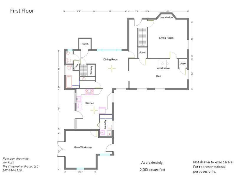 13 West Franklin Road Franklin, ME 04634 - Photo 7 of 31 Interior Space/Layout. First Floor