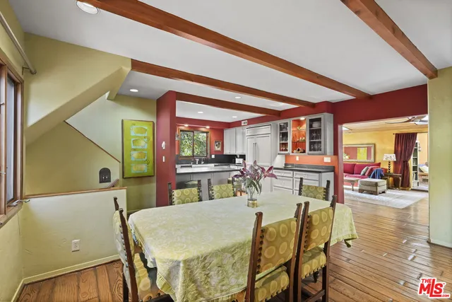 a view of a tree with a plant