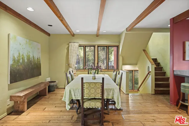 a view of wooden fence