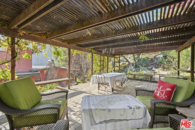 a bedroom with a bed and walk in closet