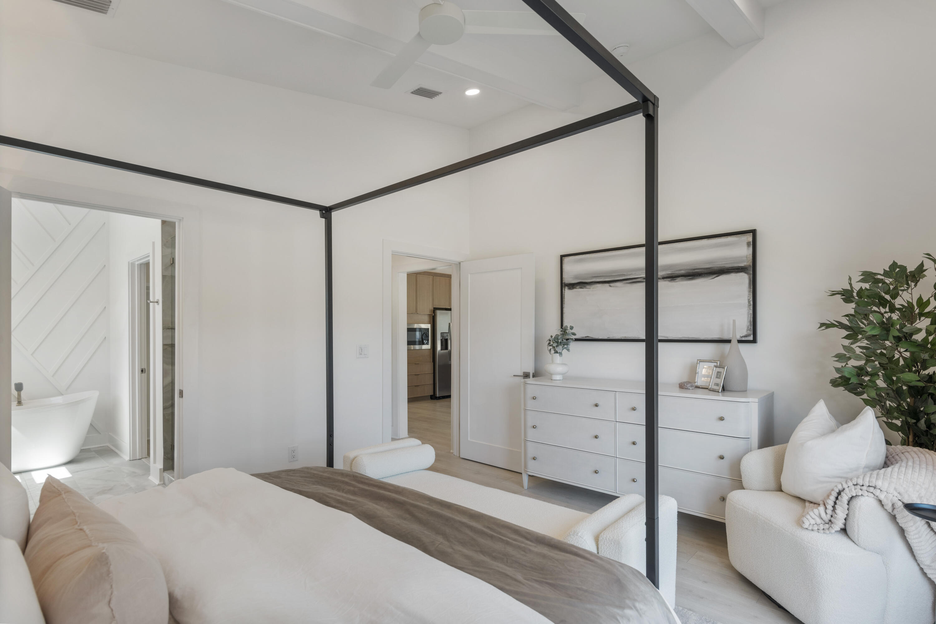 22 Asher St Inlet Beach, Unit LOT 35 Inlet Beach, FL 32461 - Photo 19 of 43 a bedroom with a bed and a dresser