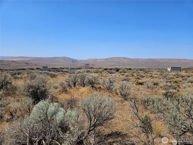 a view of city and mountain