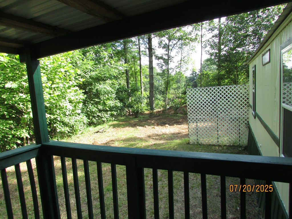 1444 Abe Cove Road Hiawassee, GA 30546 - Photo 22 of 25 a view of a porch
