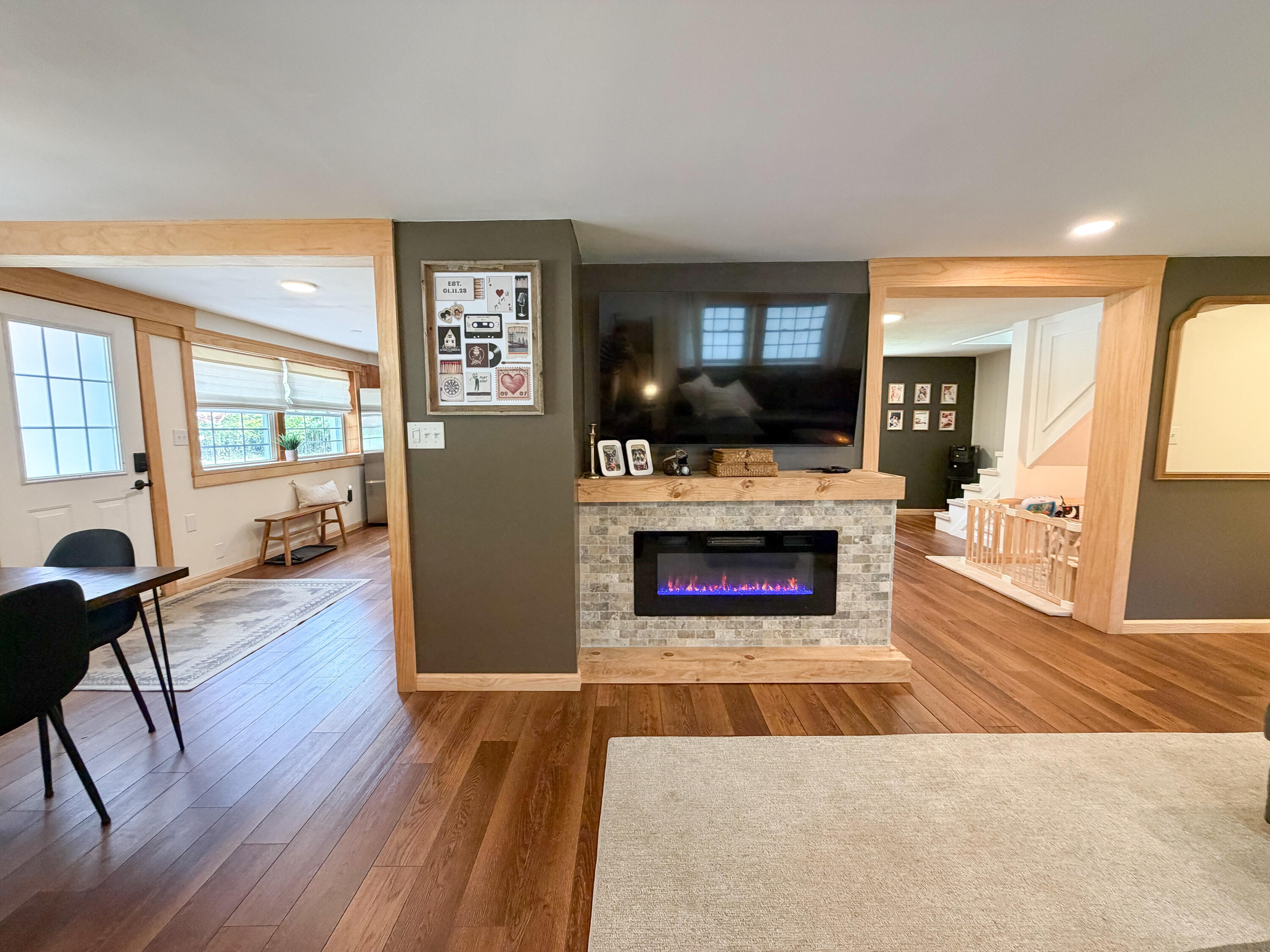 157 Picketts Corners Road Saranac, NY 12981 - Photo 15 of 44 Fireplace Living Room