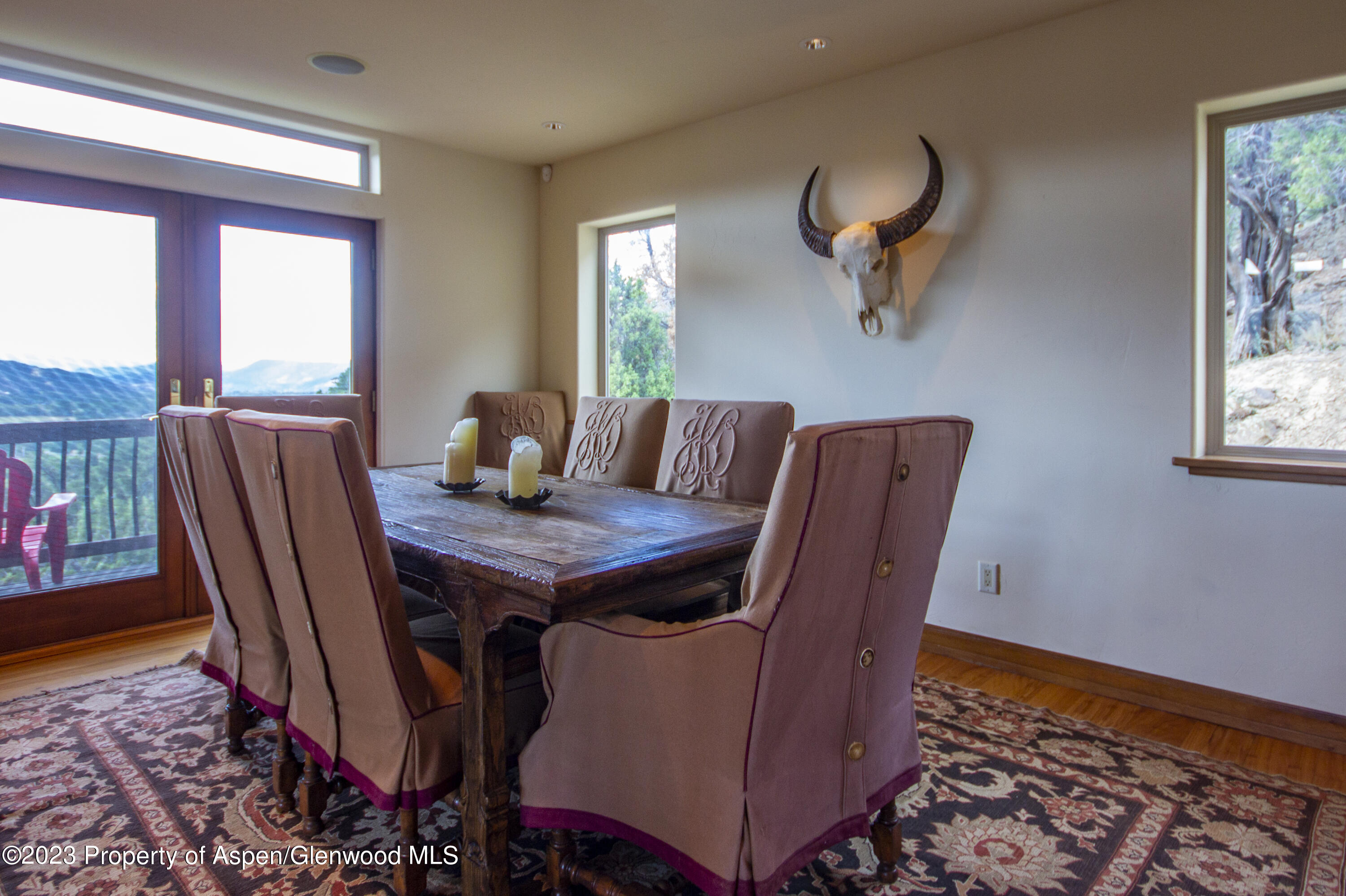 227 Original Road Basalt, CO 81621 - Photo 23 of 60 dining area with views