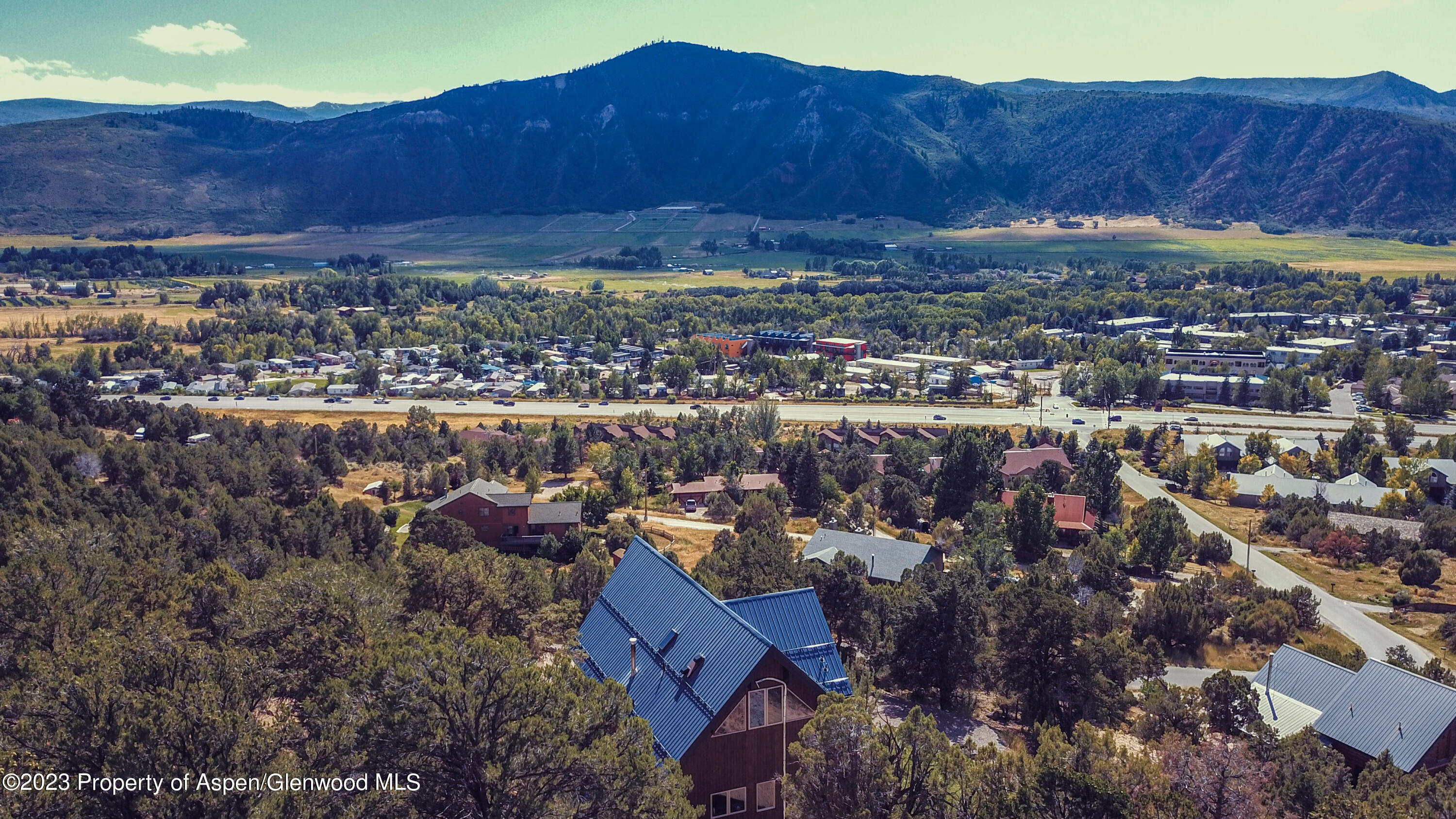 227 Original Road Basalt, CO 81621 - Photo 37 of 60 Aerial Facing South from home