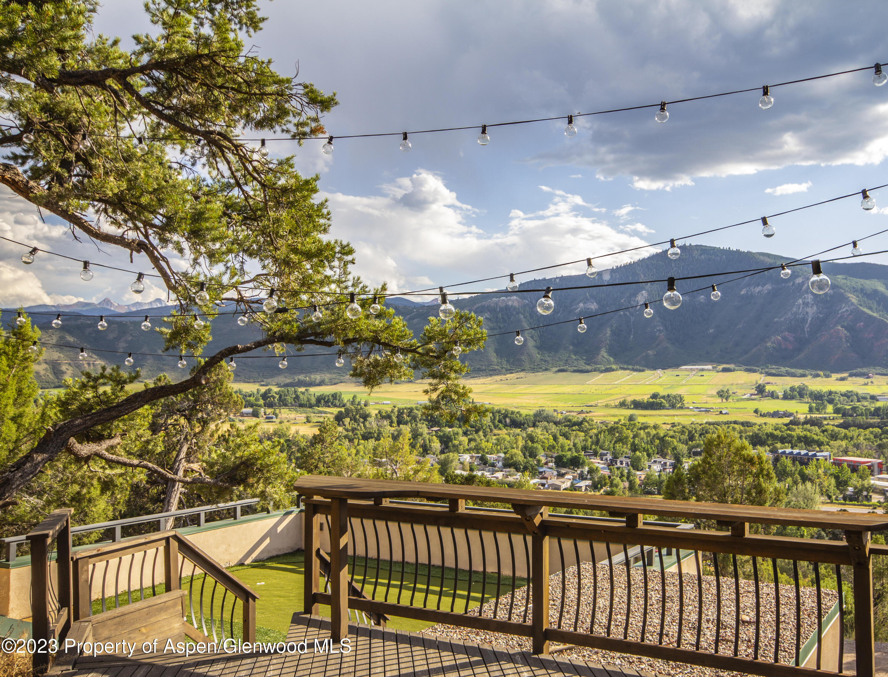 227 Original Road Basalt, CO 81621 - Photo 4 of 60 view from deck summer