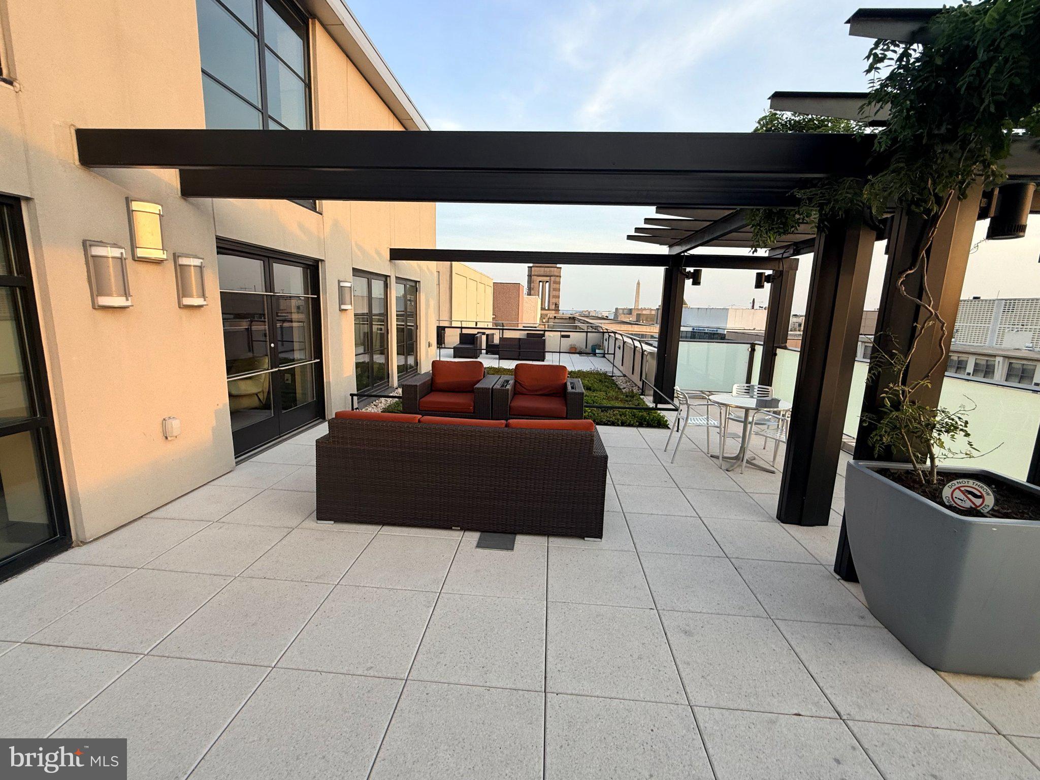 1133 14th Street Northwest, Unit 503 Washington, DC 20005 - Photo 23 of 29 Stylish rooftop retreat with city views.