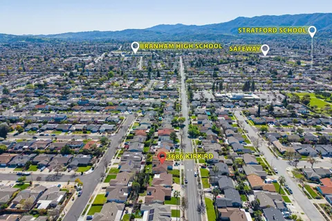 $1,798,000 | 3686 Kirk Road, San Jose, CA 95124