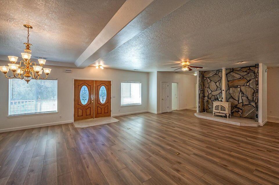 5747 Wilson Hill Road Manton, CA 96059 - Photo 2 of 31 a view of a room with wooden floors and window