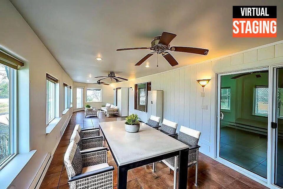 5747 Wilson Hill Road Manton, CA 96059 - Photo 9 of 31 a view of a dining room with furniture window and wooden floor