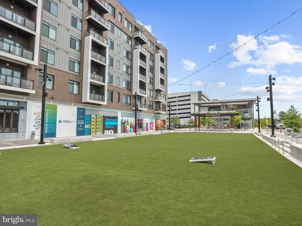 a view of building with outdoor space