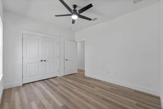 wooden floor in an empty room