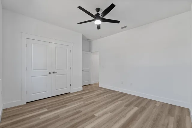 wooden floor in an empty room