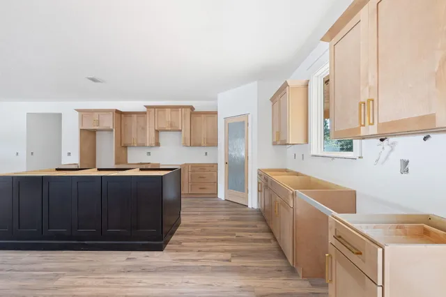 a room with storage and utility