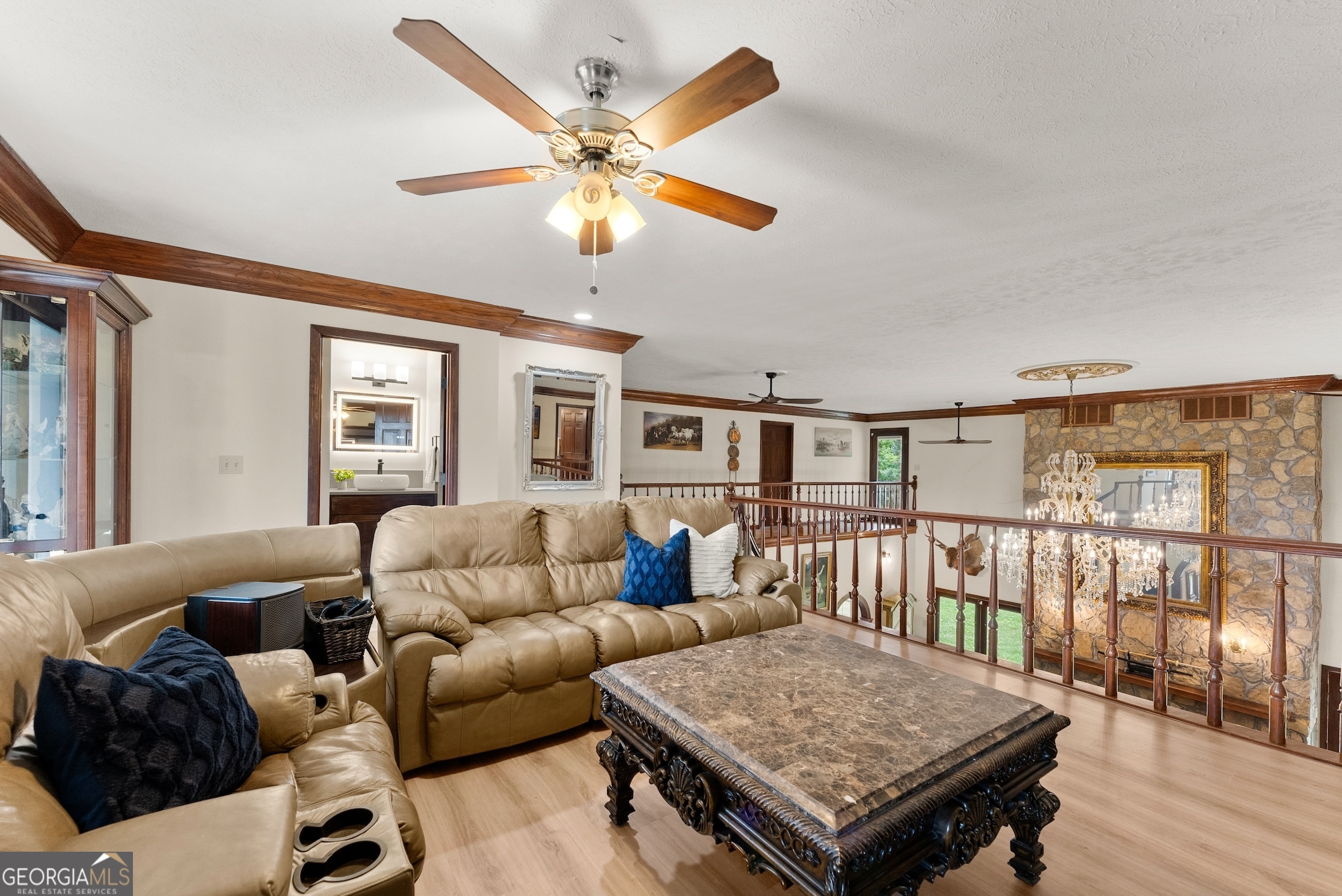 7215 Kelly Bridge Road Dawsonville, GA 30534 - Photo 27 of 87 a living room with furniture and a table