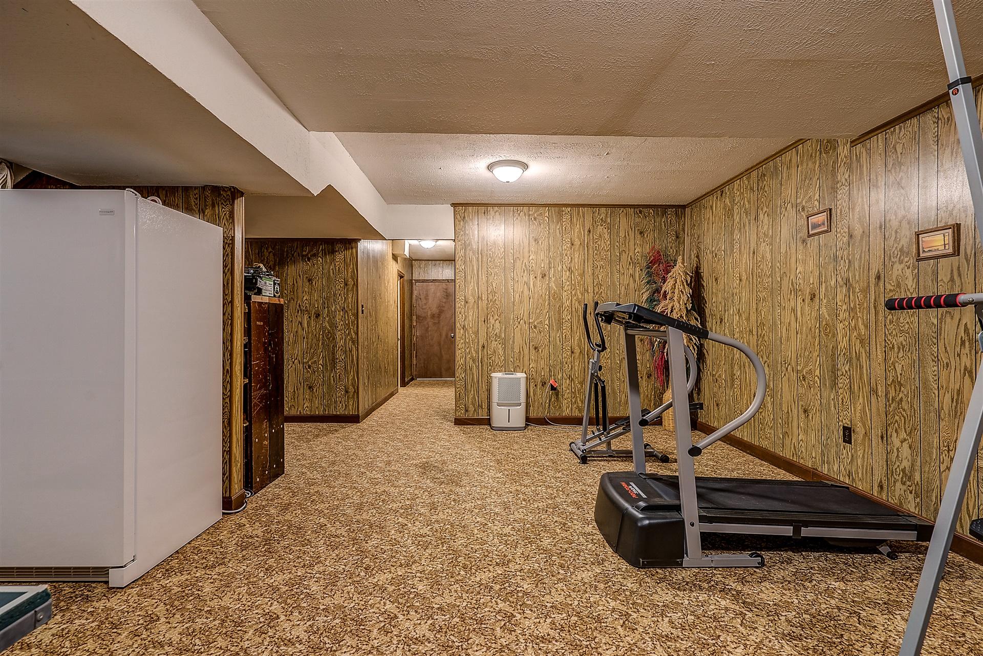 5960 Goodview Road Goodview, VA 24095 - Photo 24 of 38 a view of a room with gym equipment