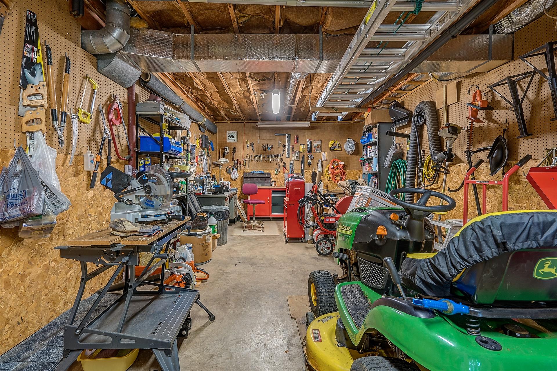 5960 Goodview Road Goodview, VA 24095 - Photo 29 of 38 a view of a storage room with a lot of stuff