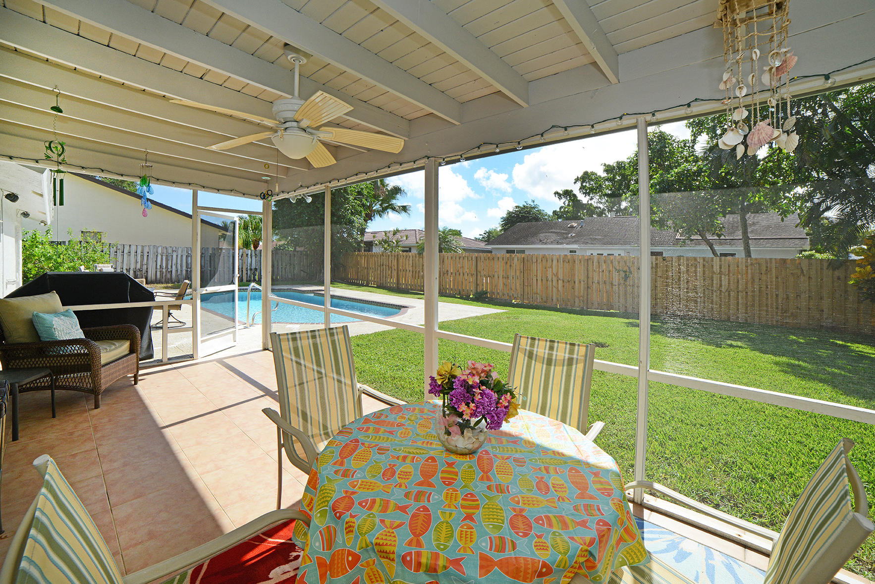 4816 Sugar Pine Drive Boca Raton, FL 33487 - Photo 13 of 37 Screened Patio