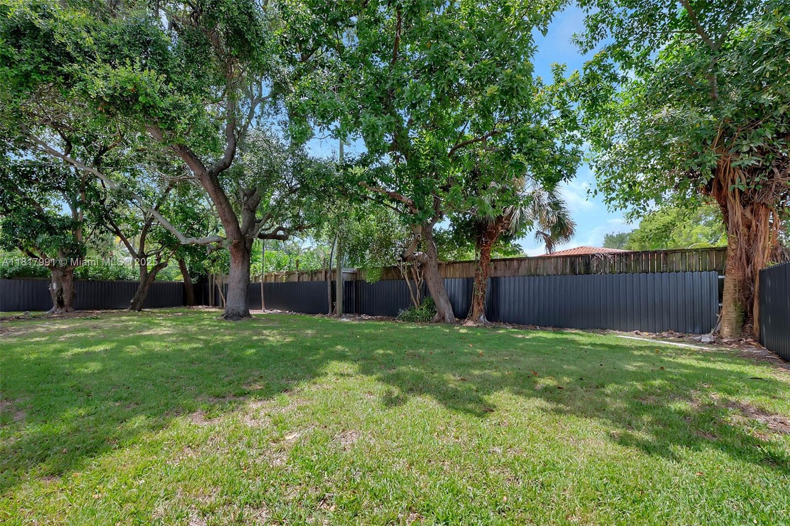 1852 Southwest 22nd Terrace, Unit 1 Miami, FL 33145 - Photo 23 of 24 a view of a backyard with a trees and a large tree