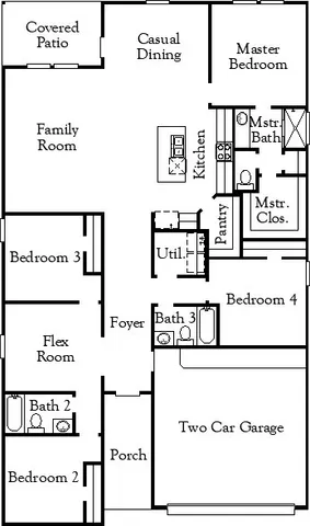 a picture of floor plan