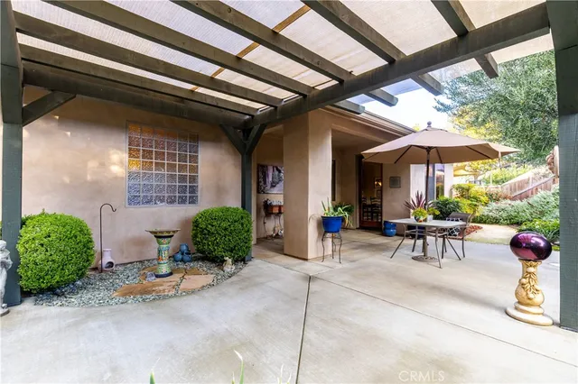 a view of a front house with a porch