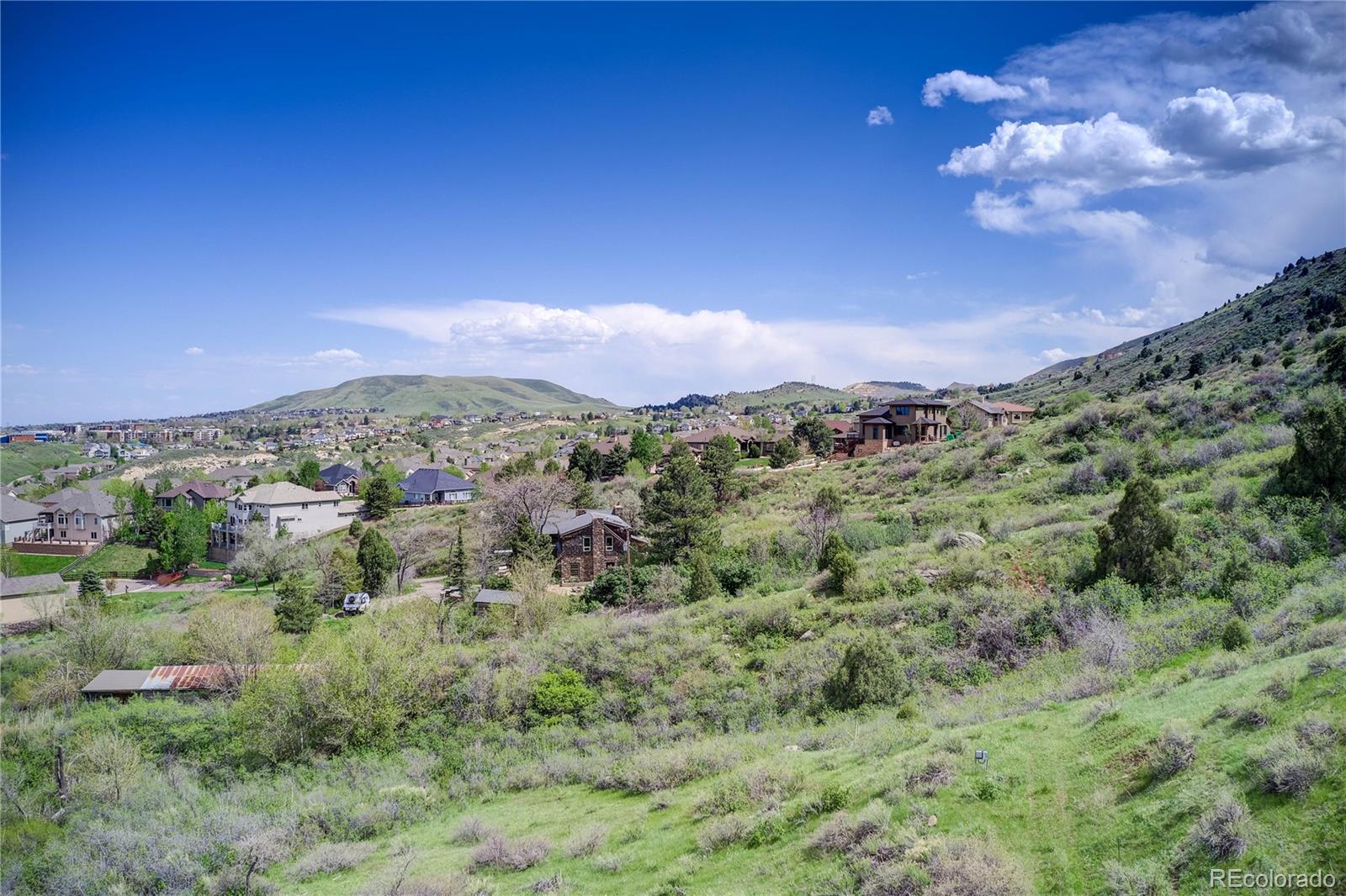 854 Shelton Road Golden, CO 80401 - Photo 20 of 31 a view of a city with a mountain