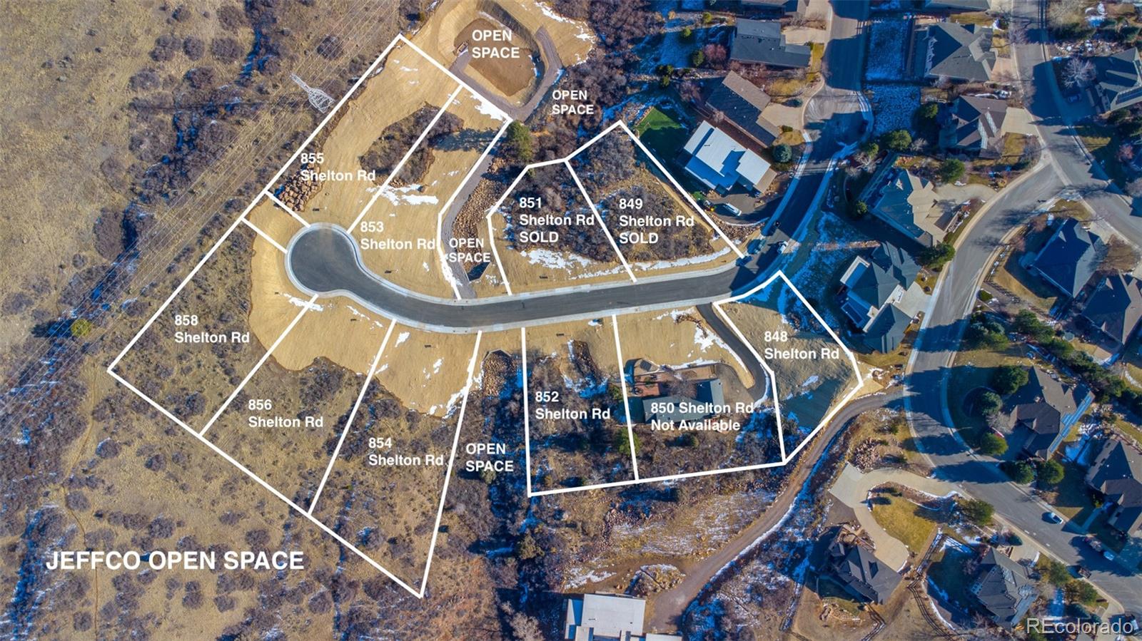 854 Shelton Road Golden, CO 80401 - Photo 2 of 20 an aerial view of a swimming pool