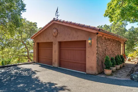 a front view of house with yard