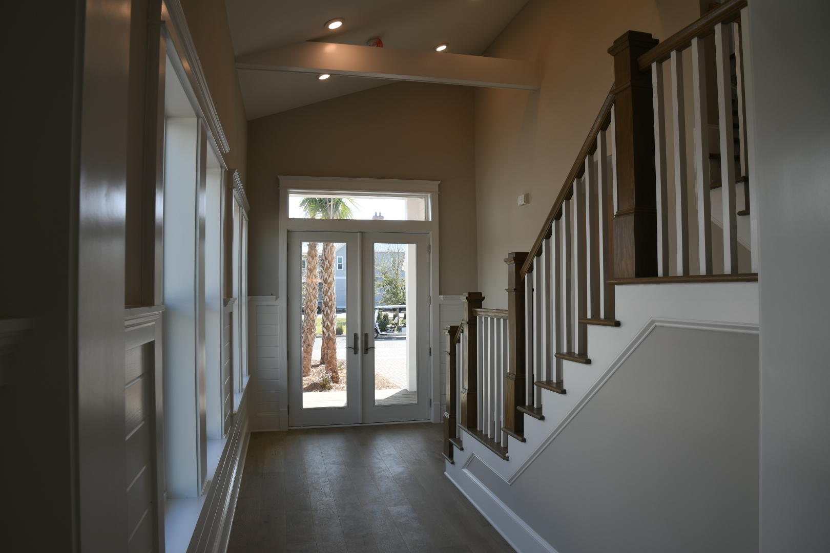 50 Prominence Square Inlet Beach Inlet Beach, FL 32461 - Photo 4 of 16 a view of a hallway with windows and stairs