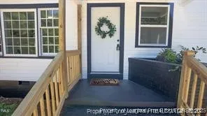 a view of a entryway