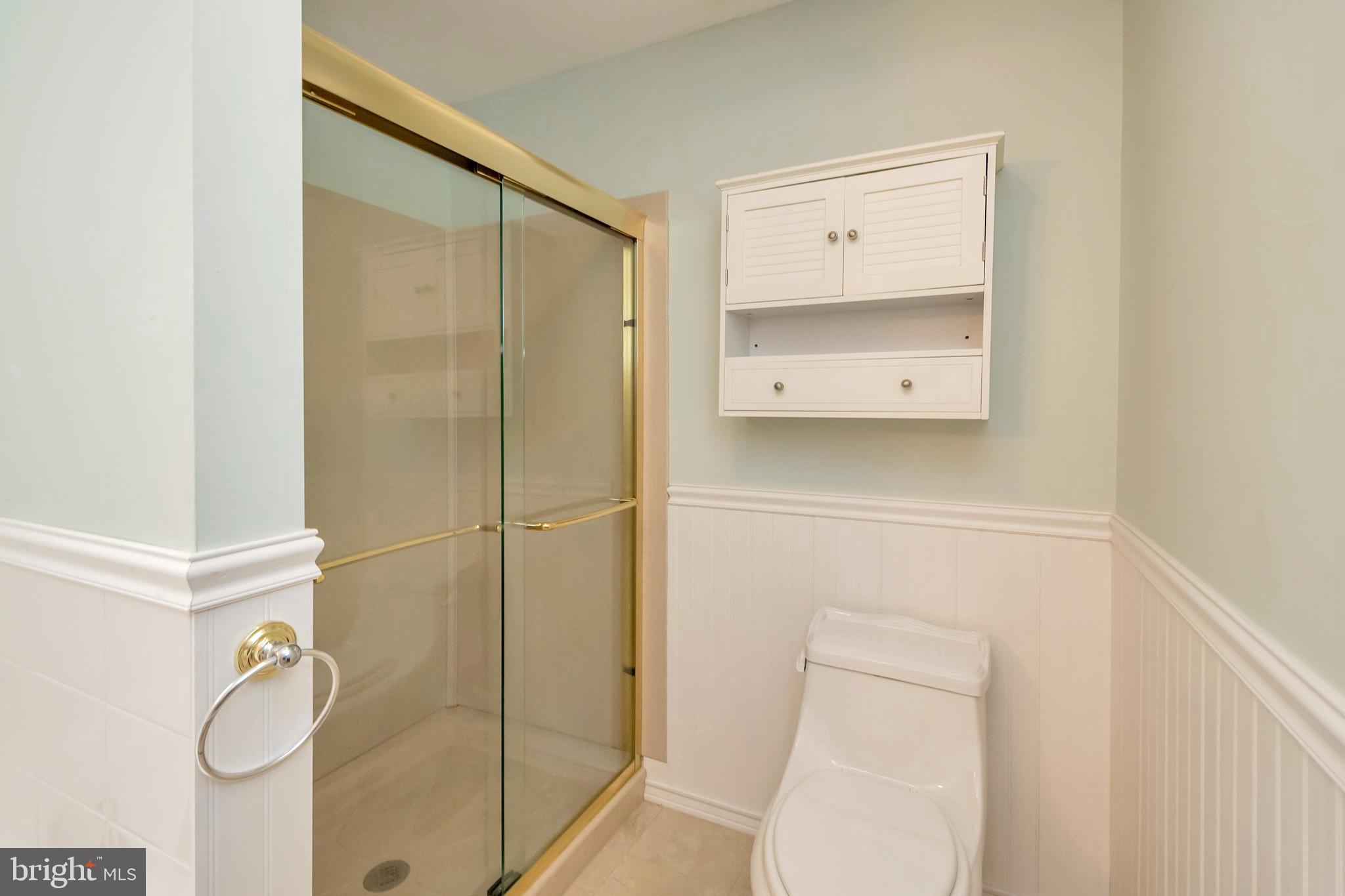 607 Gold Valley Road Locust Grove, VA 22508 - Photo 22 of 52 Master Bath w/ Separate Shower/ Nice Wainscotting