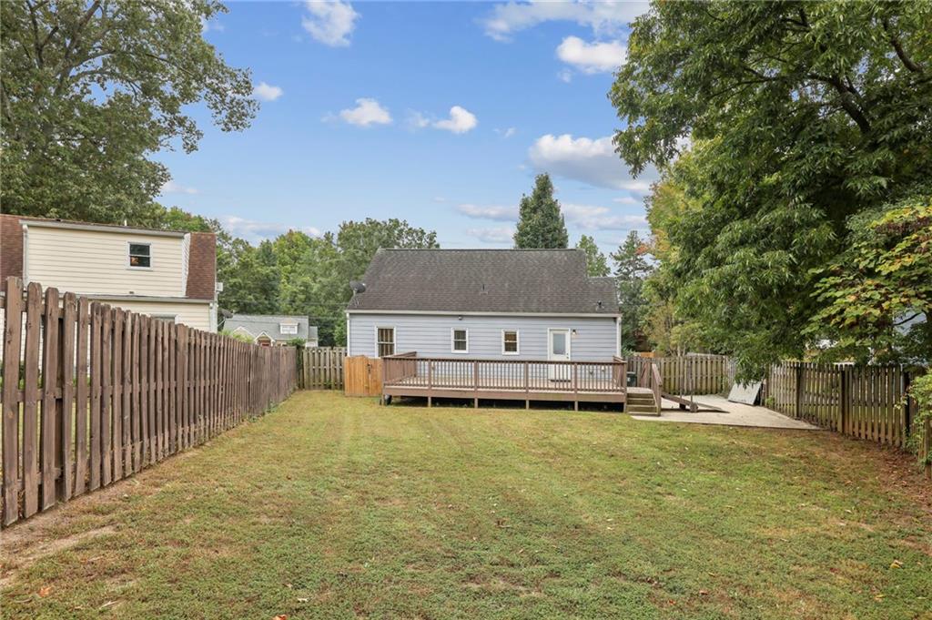 1952 Wingate Road Chamblee, GA 30341 - Photo 23 of 23 a house view with a sitting space and garden