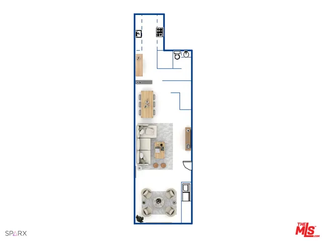 a picture of a bench in front of a wall