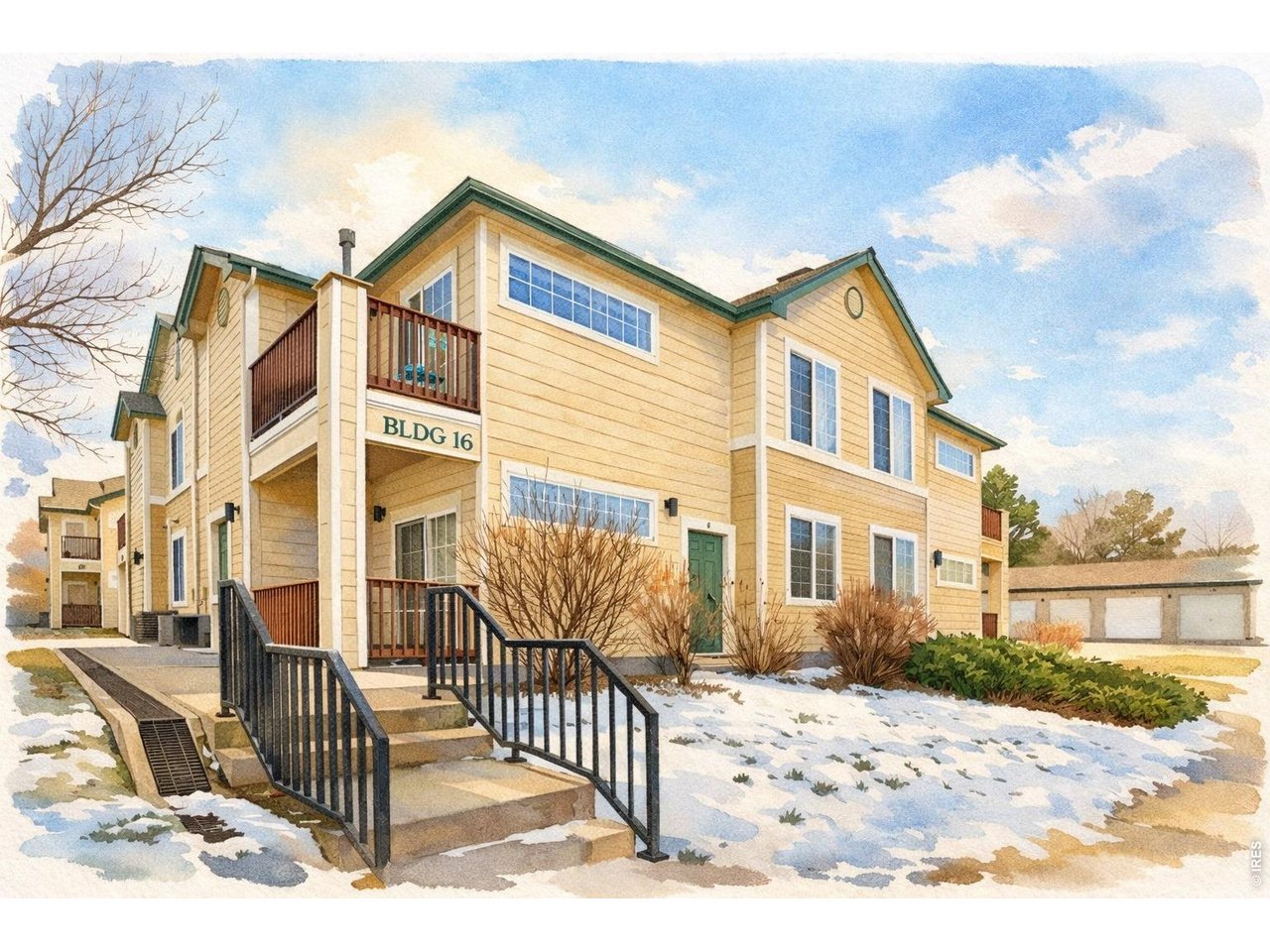 3002 West Elizabeth Street, Unit 16G Fort Collins, CO 80521 - Photo 28 of 29 a view of a house with a yard