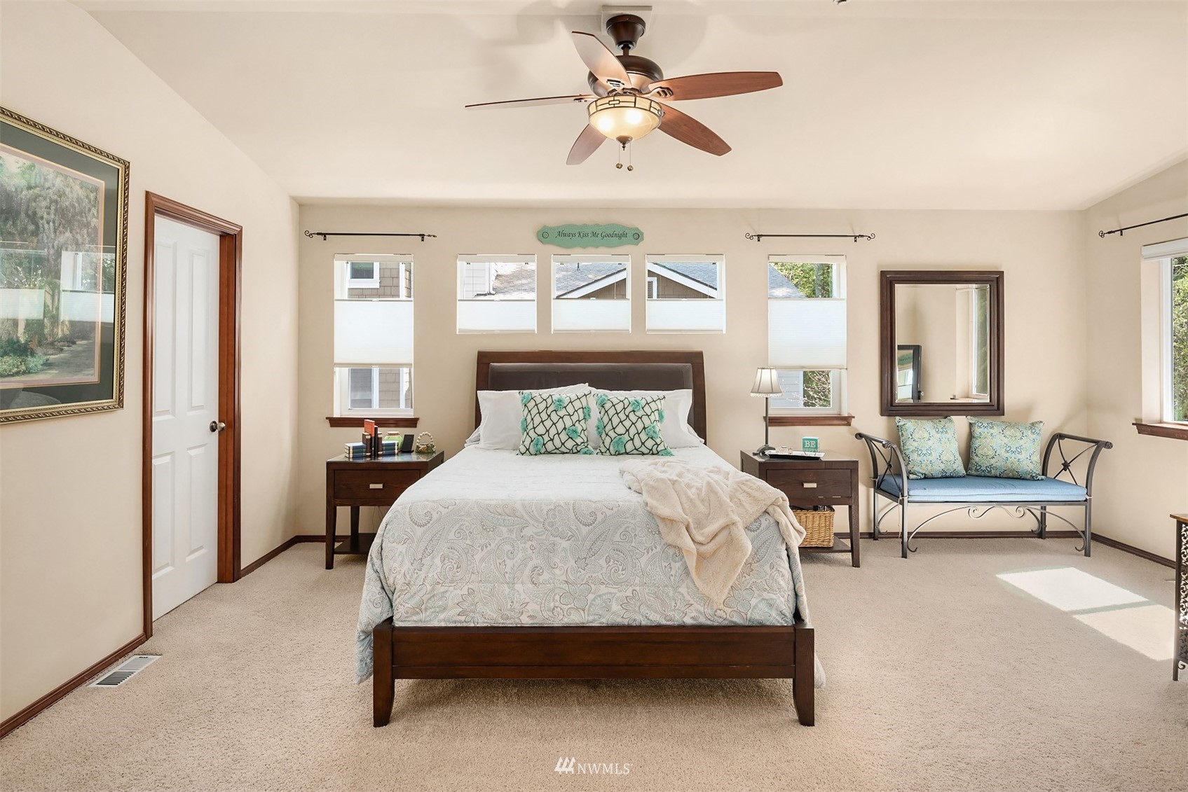 21614 11th Drive Southeast Bothell, WA 98021 - Photo 15 of 35 a spacious bedroom with a bed a window and walk in closet
