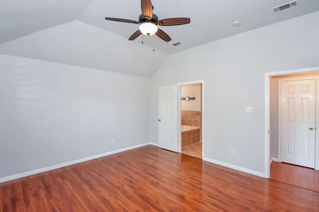 wooden floor in an empty room