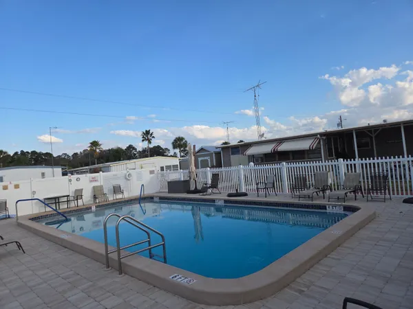 a view of outdoor space with seating area