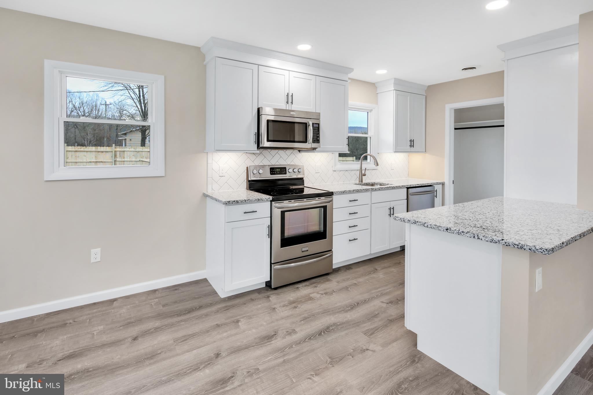 3406 Howellsville Road Front Royal, VA 22630 - Photo 11 of 29 Kitchen - white cabinets, under the cabinet lights