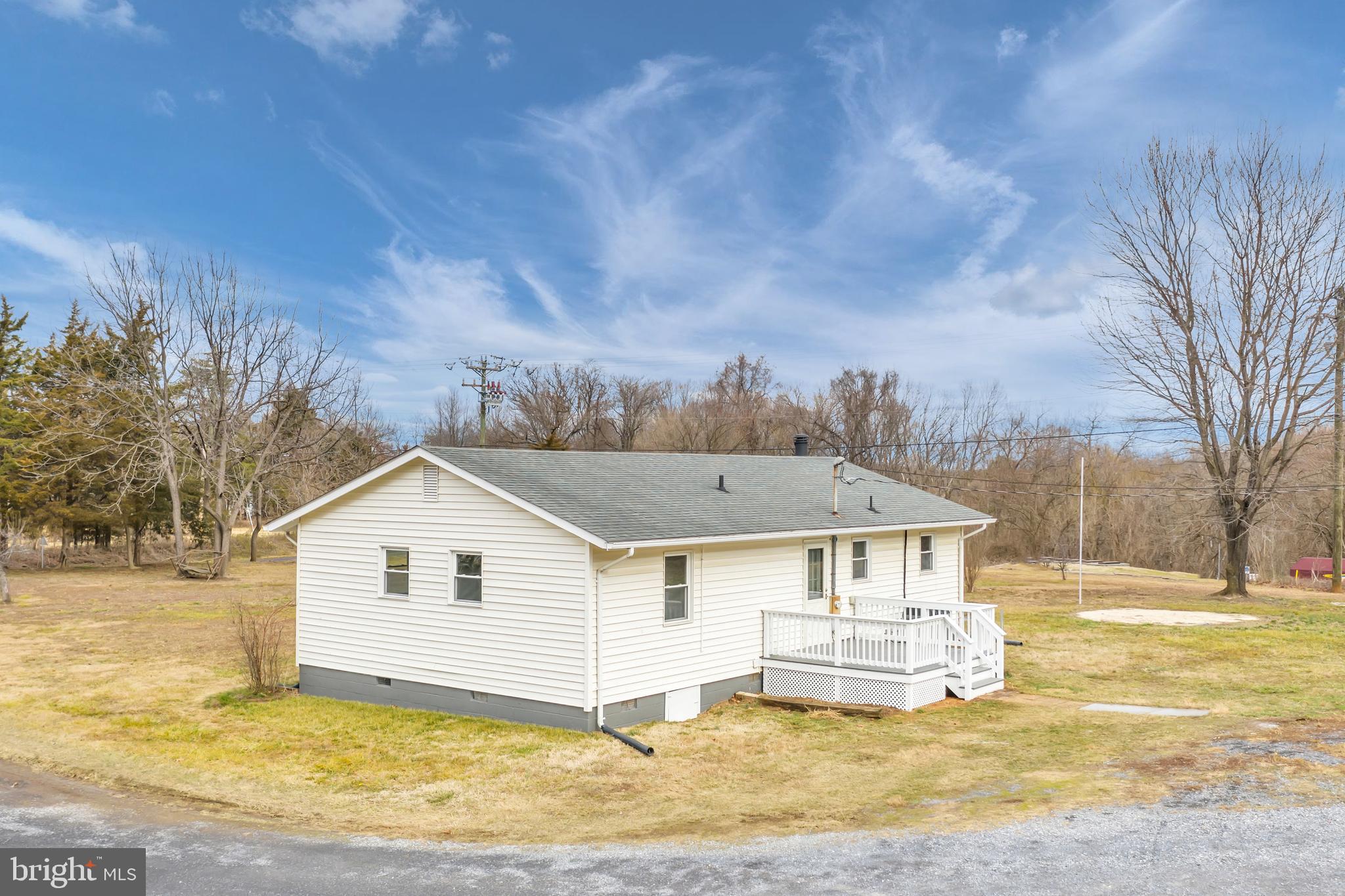 3406 Howellsville Road Front Royal, VA 22630 - Photo 5 of 29 Back view with deck