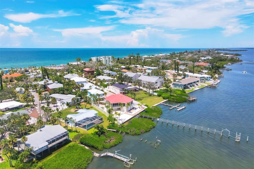 4111 North Beach Road Englewood, FL 34223 - Photo 63 of 87 an aerial view of multiple house