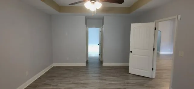 wooden floor in an empty room