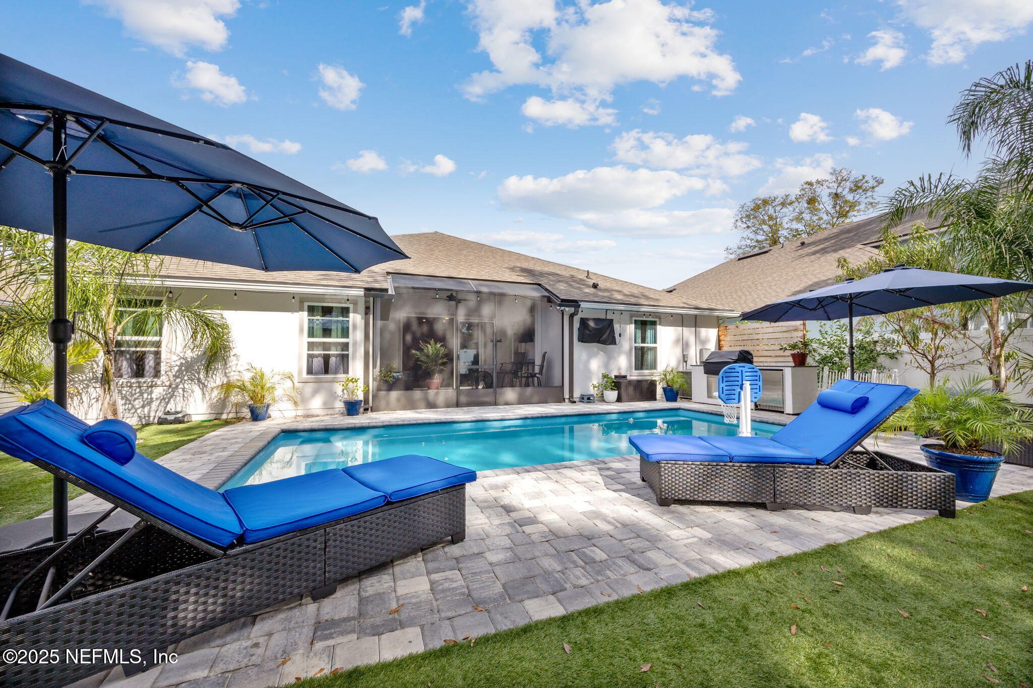 34 Riva Ridge Court Jacksonville, FL 32218 - Photo 31 of 34 a view of an house with backyard porch and outdoor seating