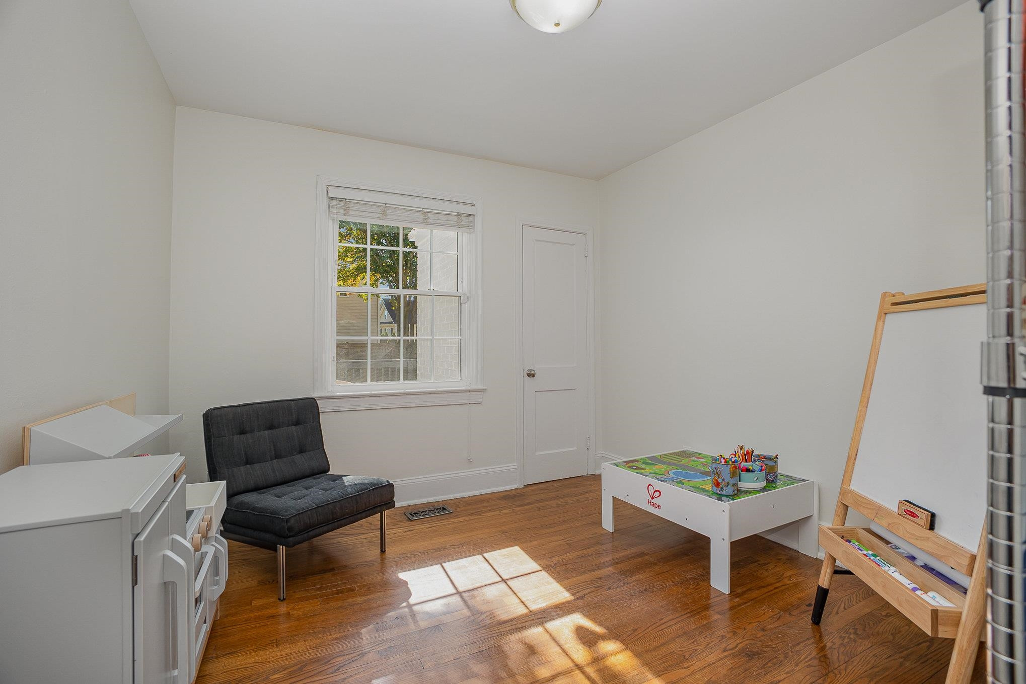 618 East Whitaker Mill Road Raleigh, NC 27608 - Photo 13 of 24 This is the first Bedroom on the right that used to hold a baby grand piano! Bedroom