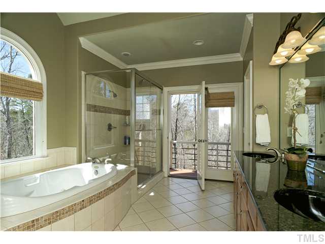 1001 Salcomb Lane Raleigh, NC 27614 - Photo 12 of 25 Don't miss the private balcony overlooking back yard!