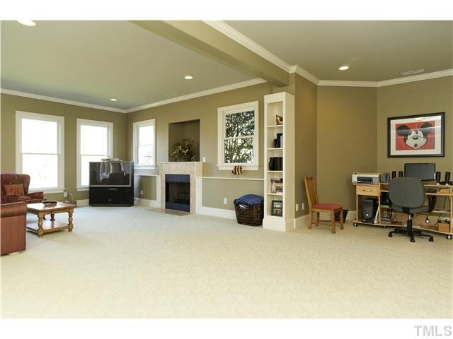1001 Salcomb Lane Raleigh, NC 27614 - Photo 16 of 25 Basement bonus room space/family room.